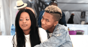 Lasizwe and Natasha Thahane