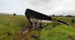 Two injured in aircraft crash