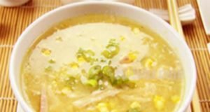 Chicken and sweetcorn soup