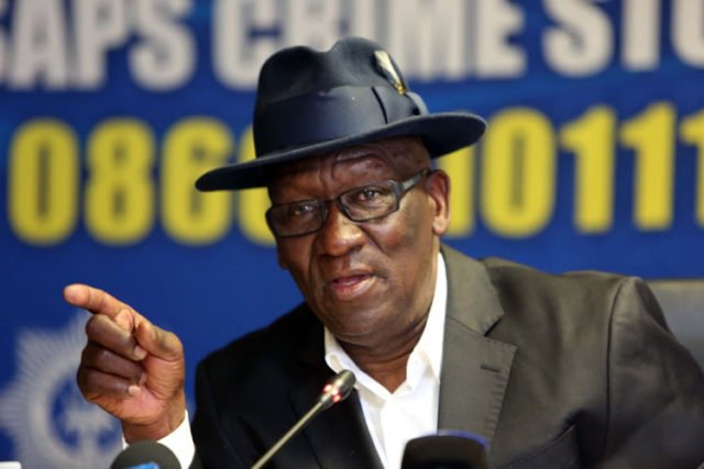 Police Minister Bheki Cele