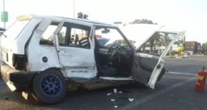 Five injured in Sandton collision