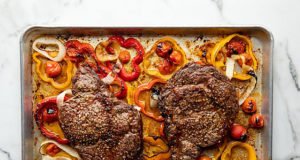 Steak Sheet Pan Supper