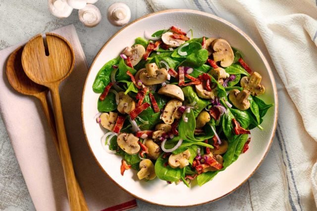 Marinated Button Mushrooms