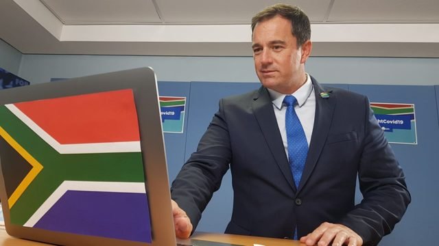 DA leader John Steenhuisen DA leader John Steenhuisen