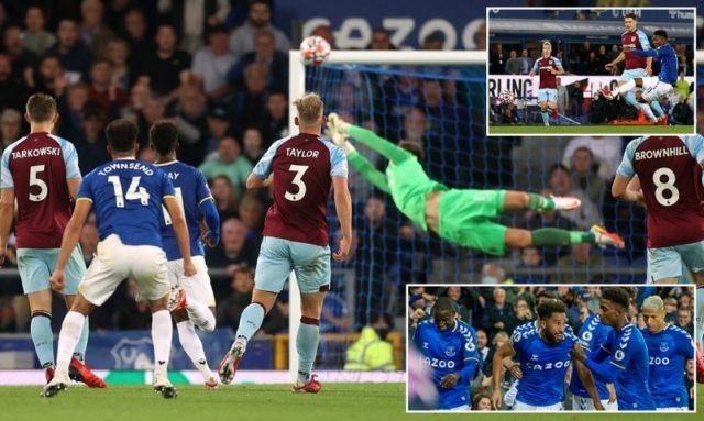 Everton 3 - 1 Burnley