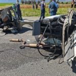 Five injured in truck collision