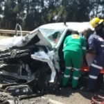 head-on collision