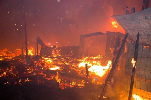 Kennedy Road shack fire