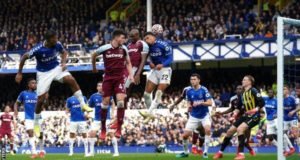 Everton 0 - 1 West Ham United