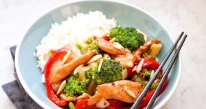 Chicken stir-fry in 4 easy steps
