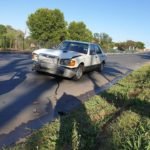 car slams into tree2