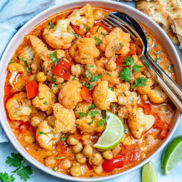 Chickpea and cauliflower curry Chickpea and cauliflower curry