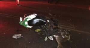 Motorcyclist critically injured