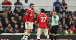 Newcastle United 1 - 1 Manchester United