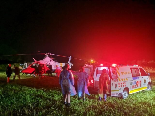 Pensioner critically