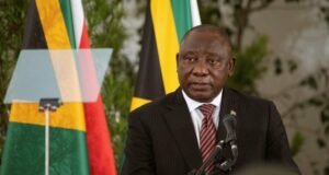 President Cyril Ramaphosa in isolation