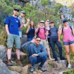 Rudy with a group of students inspired by his cause