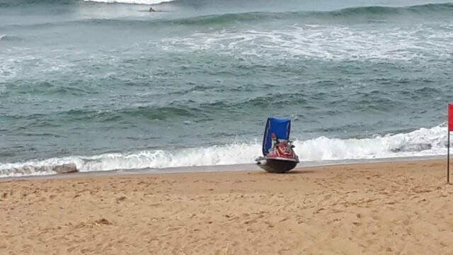 Elderly man presumed drowned