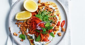 Chilli naan breads with chicken recipe