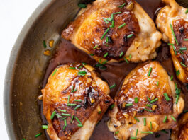 Honey-Garlic Chicken Thighs recipes