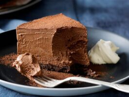 Double chocolate mousse cake recipe