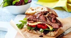 Rump steak sandwich