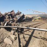 goods train derails