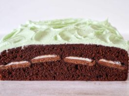 Mint Slice cake recipe