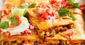 Quesadilla tray bake recipe