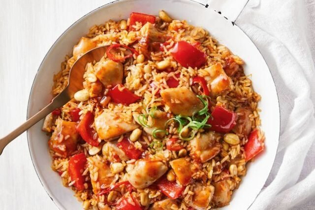 Kung pao chicken fried rice recipe Kung pao chicken fried rice recipe