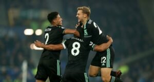 Everton 0 - 2 Leicester City