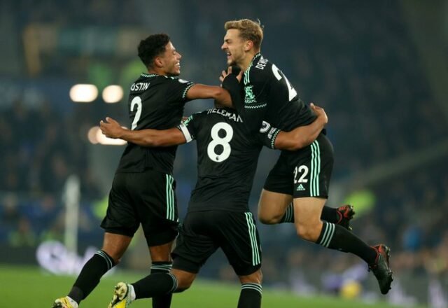 Everton 0 -2 Leicester City Everton 0 - 2 Leicester City