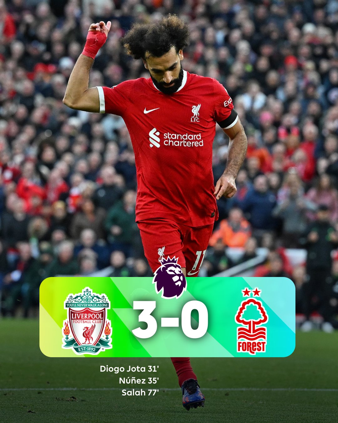 Liverpool 3 – 0 Nottingham Forest – Mzansi Stars