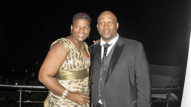 Sbu Mpisane and Shauwn Mkhize (MaMkhize)