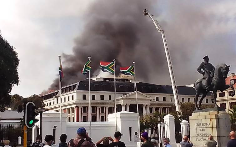 Parliament fire