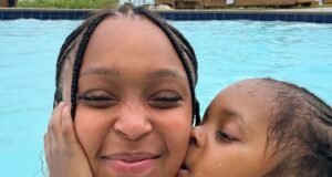 Minnie Dlamini gushes over her Son