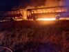 Putco buses were torched