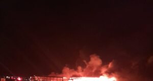 Putco buses were torched