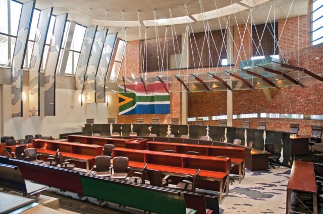Constitutional Court of South Africa in Johannesburg. Constitutional Court