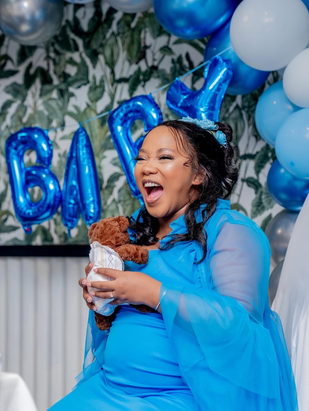 A look into Amapiano star Khanyisa Jaceni’s baby shower