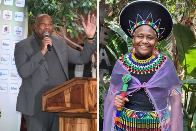 Gayton McKenzie and Nandi Nyembe