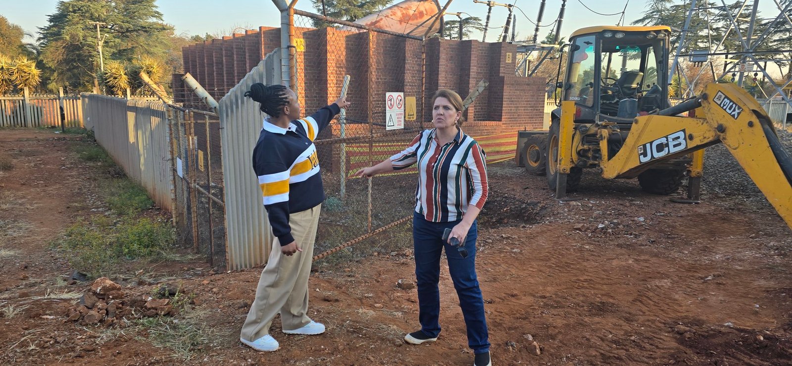 Most of the explosion-damaged infrastructure at Zwartkop substation fixed