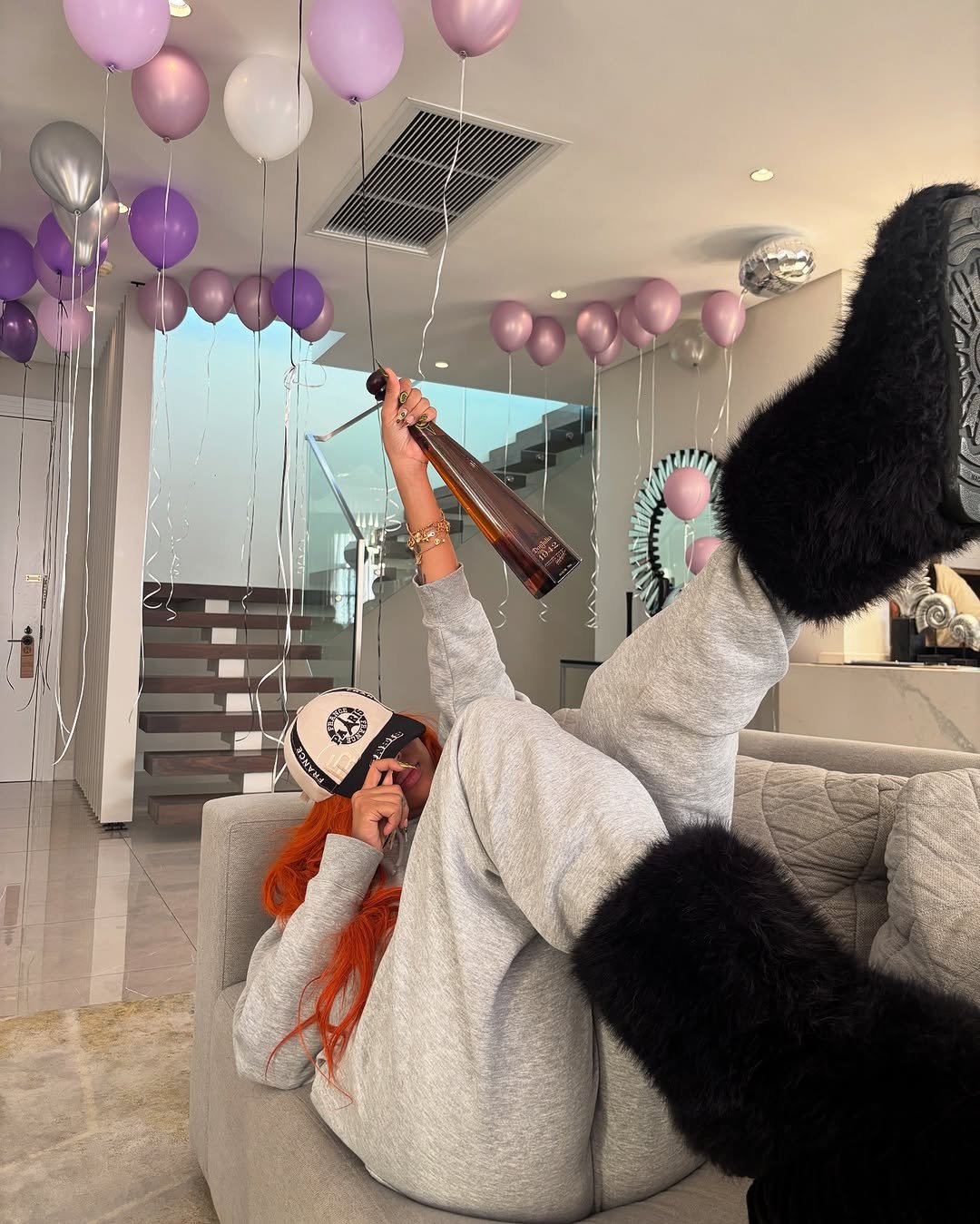 Nadia Nakai flaunts her 35th birthday gifts