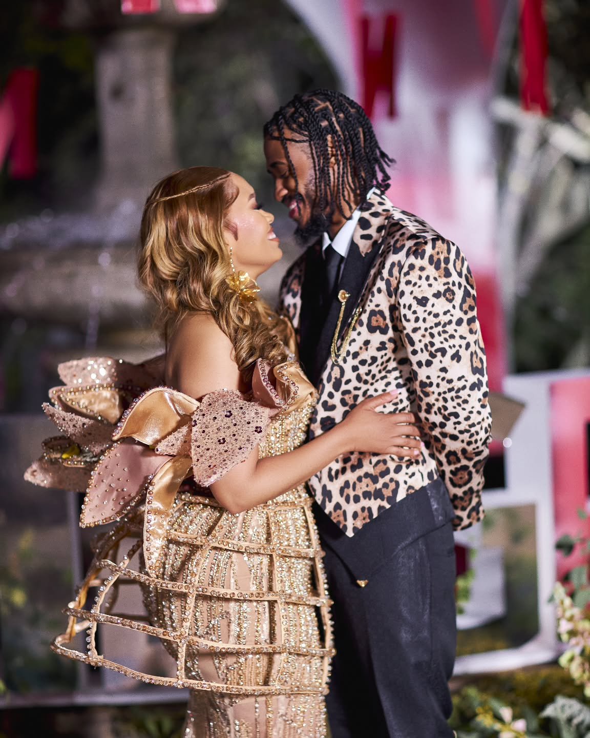 Solo and Dineo Langa