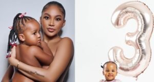 Tamia Mpisane celebrates her firstborn daughter Miaandy's 3rd birthday