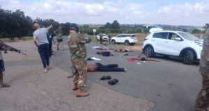 Thieves tried stealing cars at Thaba Tshwane military base & tackled by soldiers