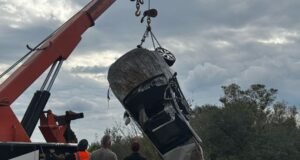 VW Polo in which 3 cops went missing in recovered from Hennops River