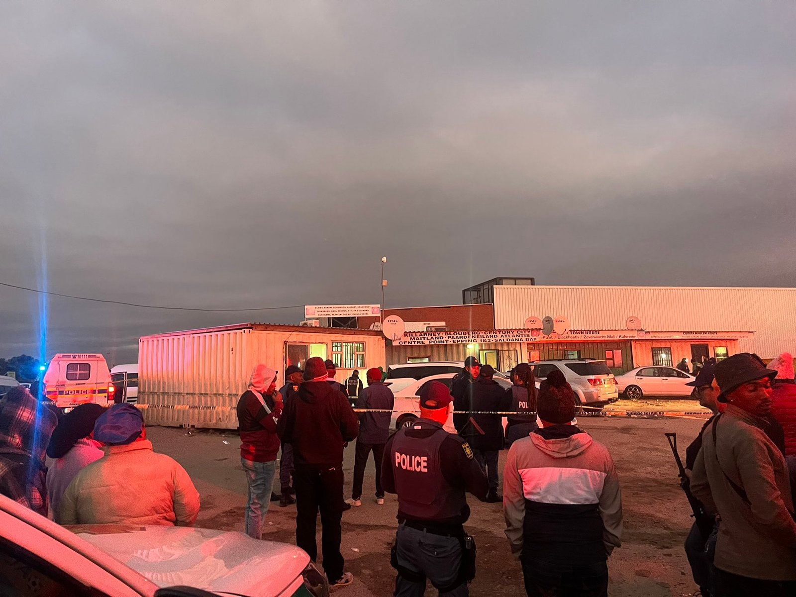 4 killed and 3 others injured at Mfuleni taxi rank in Cape Town