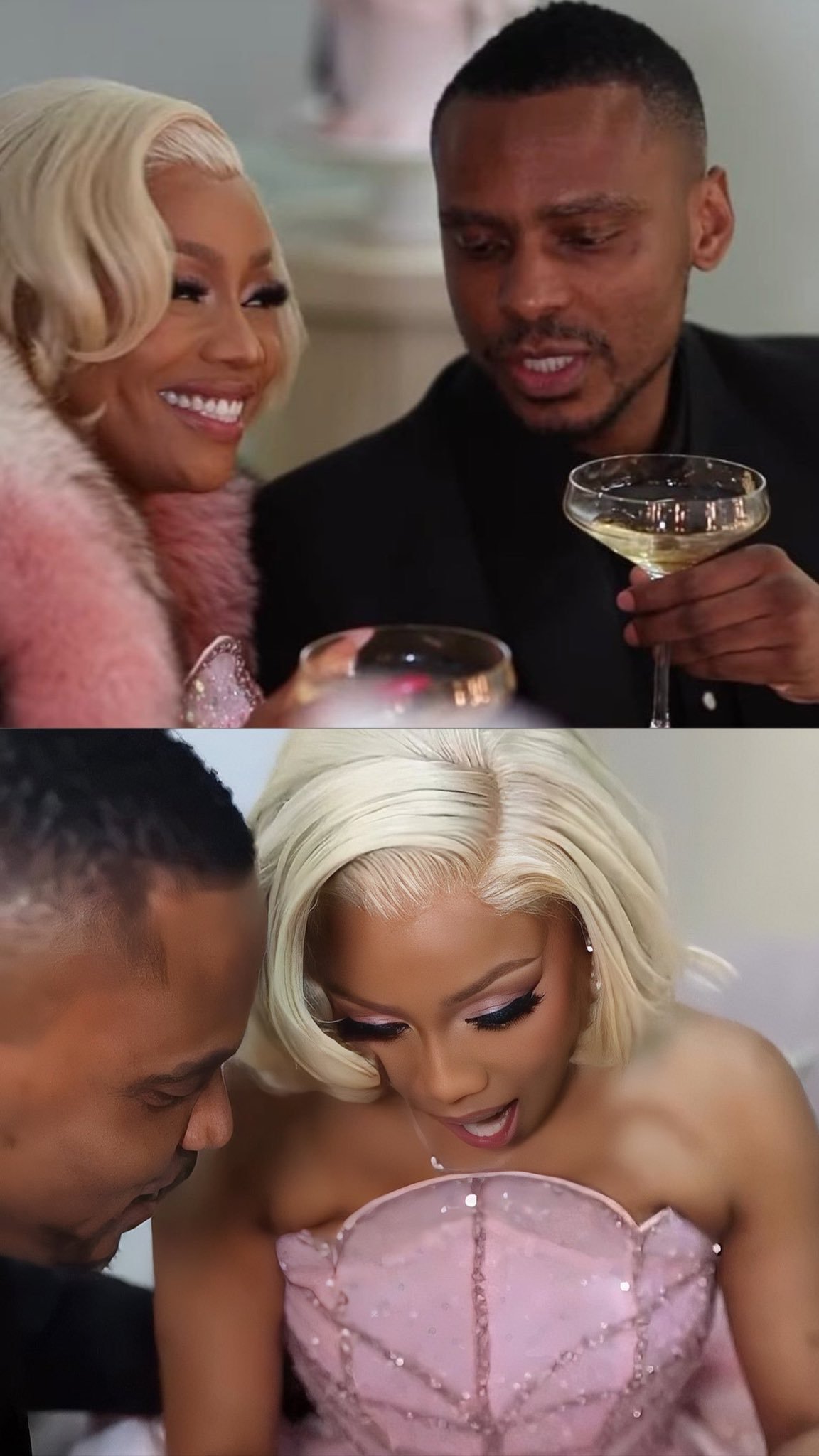 Bonang and David Phume