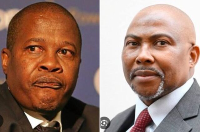 Brian Molefe and Siyabonga Gama Brian Molefe and Siyabonga Gama